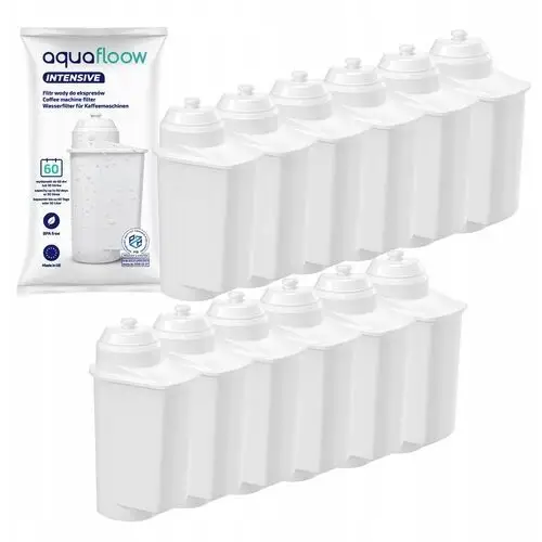 12x AquaFloow filtr do wody do ekspresu Siemens EQ3 EQ5 EQ6 EQ9 zamiennik