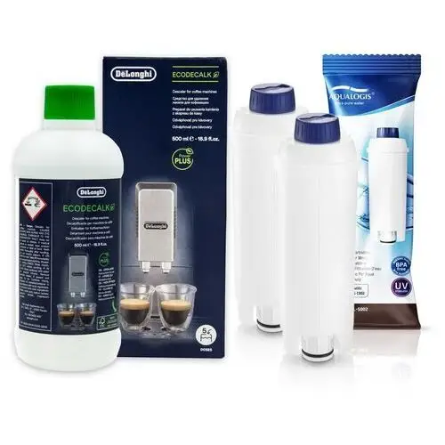 2x Filtr Do Ekspresu Delonghi AL-S002 Odkamieniacz EcoDecalk 500ml