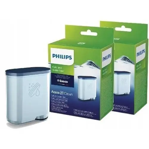 2x Filtr ekspresu Philips Saeco AquaCLEAN Oryginał