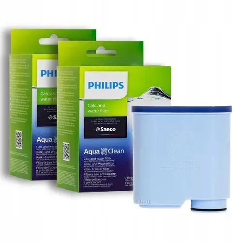 2x Filtr wody Aqua Clean do ekspresu Philips Saeco