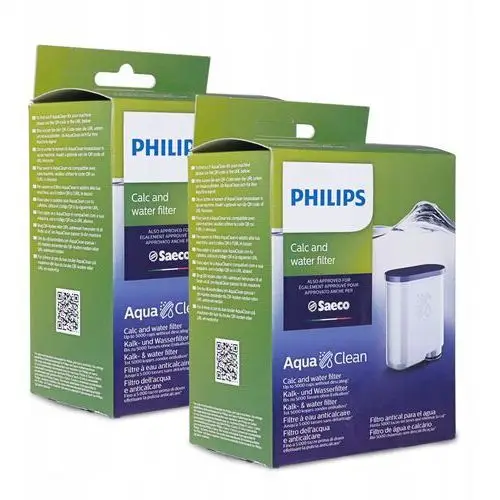 2x Filtr wody Saeco Philips CA6903/10 Aquaclean