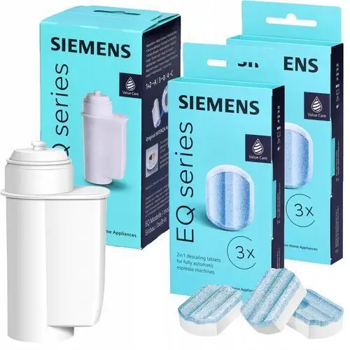 2xOdkamieniacz+Filtr do ekspresu Siemens EQ6 Plus S500 S700 S100 TE651209RW