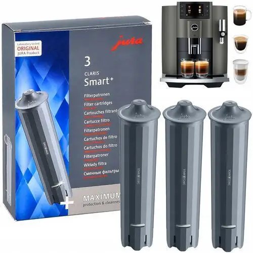 3 X Filtr Wody Jura Claris Smart E6 E8 E60 E80 Z6