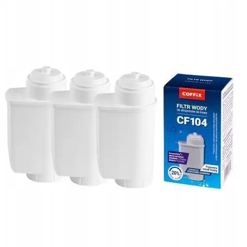 3x Filtr do ekspresu Siemens Bosch Intenza- Coffix