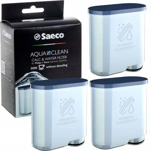 3x Saeco Filtr Do Wody Ekspresów Aqua Clean CA6903