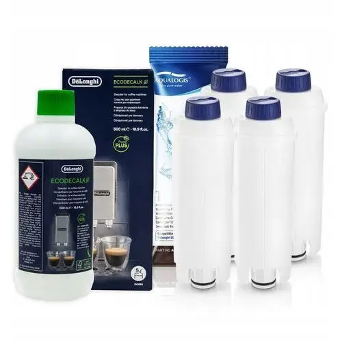 4x Filtr Do Ekspresu Delonghi AL-S002 Odkamieniacz EcoDecalk 500ml