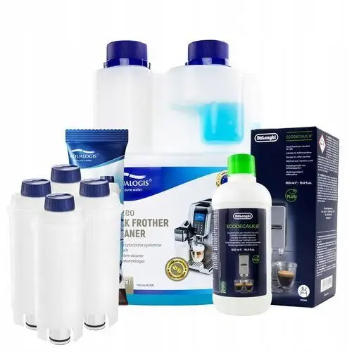 4x Filtr Do Ekspresu Delonghi AL-S002 Płyn 500ml EcoDecalk 500ml