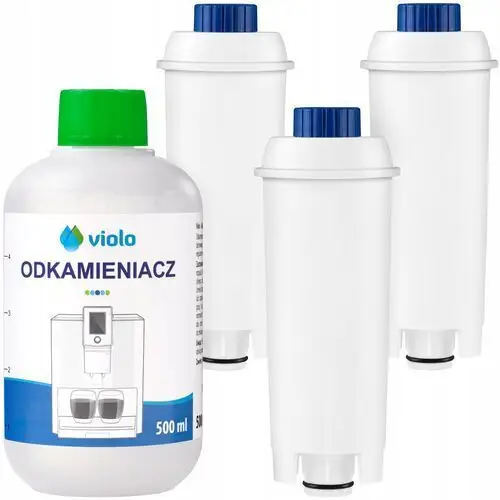 500 ml Odkamieniacz Expres Delonghi 3 Filtr