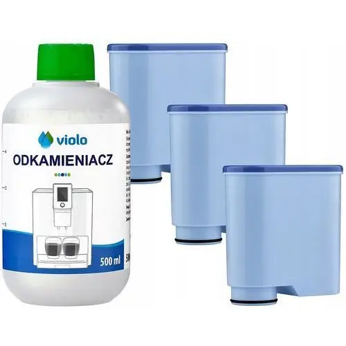 500 ml Odkamieniacz Expres Saeco Philips 3x Filtr