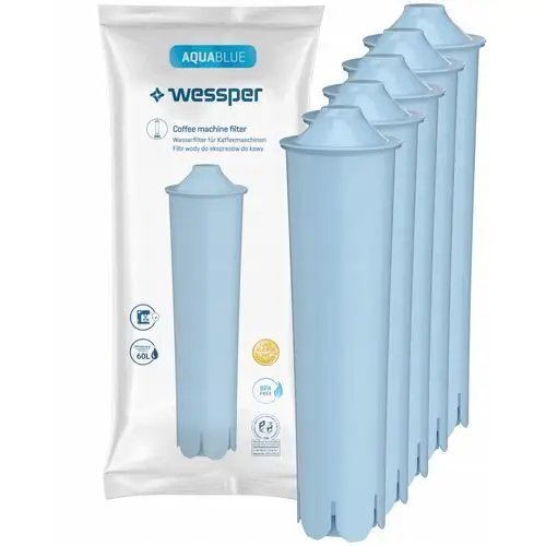 5x filtr Wessper AquaBlue do ekspresu Jura zamiennik