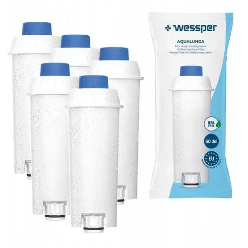 5X Filtr Wessper Do Delonghi Zamiennik Dls C002