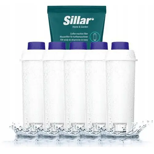 5x Sillar Filtr Do Ekspresu Delonghi Zamiennik