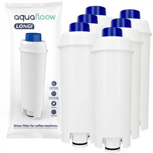 6x AquaFloow filtr do ekspresu Delonghi Dinamica Magnifica zamiennik 6szt