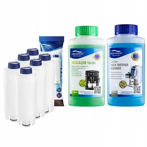 6x Filtr Do Ekspresu Delonghi AL-S002 Odkamieniacz 250ml Płyn 250ml