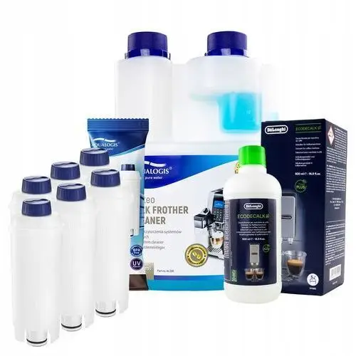 6x Filtr Do Ekspresu Delonghi AL-S002 Płyn 500ml EcoDecalk 500ml