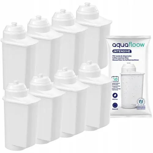 8x AquaFloow Intensive filtr do wody do ekspresu Siemens EQ6 EQ.6 zamiennik