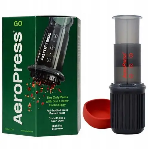 AeroPress Go - Zaparzacz do kawy kawiarka ręczny ekspres do kawy filtry