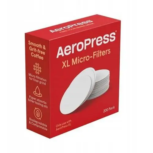 AeroPress XL Filtry papierowe 200szt