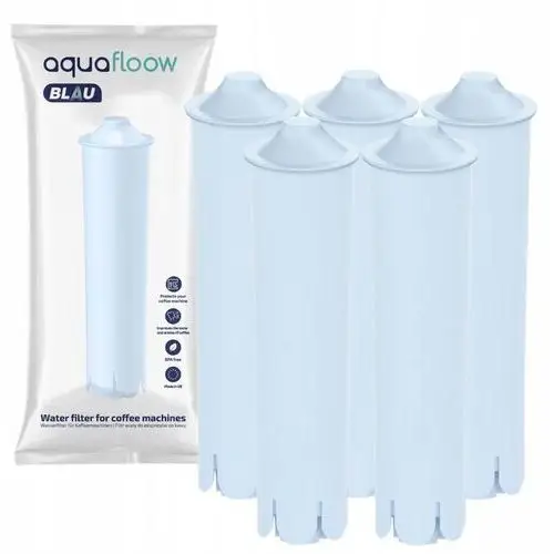 AquaFloow Blau: 5x filtr wody do ekspresu Jura zamiennik