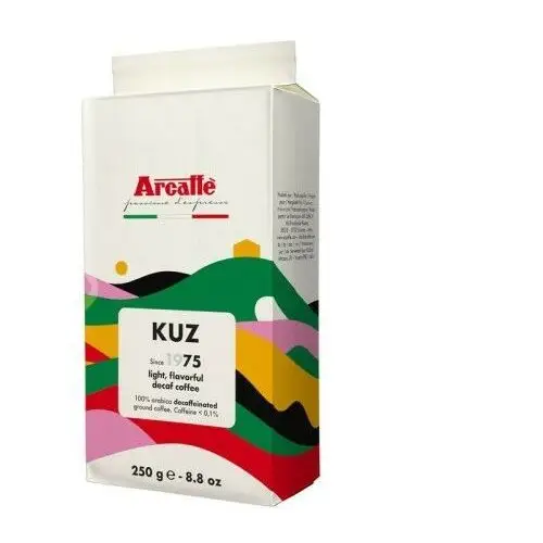 Arcaffe estero s.r.l, Arcaffe kuz- kawa mielona bezkofeinowa 250g