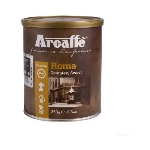 Arcaffe Roma - kawa mielona 250g puszka
