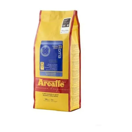 Arcaffe estero s.r.l, Arcaffe roma - kawa ziarnista 1 kg nowe opakowanie 2