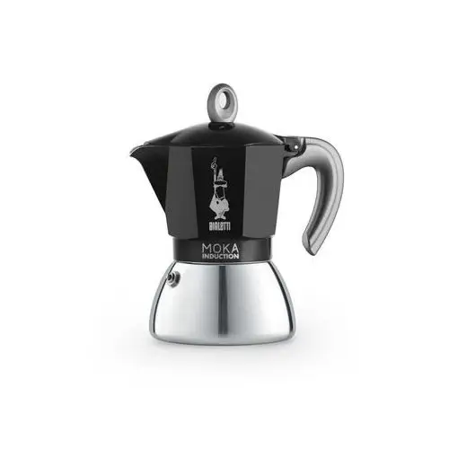 Bialetti Ekspres do kawy MokaInduction, 6 filiżanek 28 cl, kolor czarny