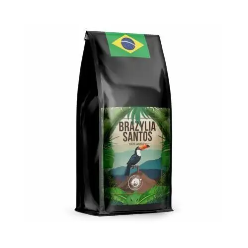 Blue orca coffee Kawa ziarnista brazylia santos arabica 1 kg