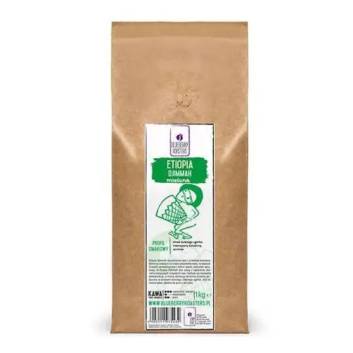 Kawa mielona etiopia djimmah 1 kg Blueberry roasters