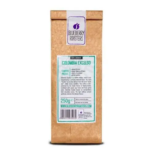 Kawa mielona kolumbia excelso 250 g Blueberry roasters 3