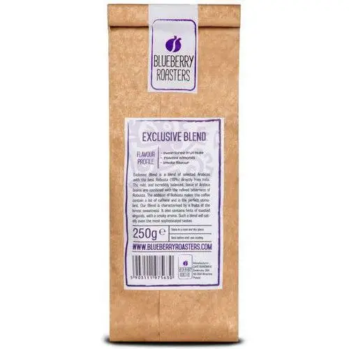 Kawa ziarnista exclusive blend 250 g Blueberry roasters 3