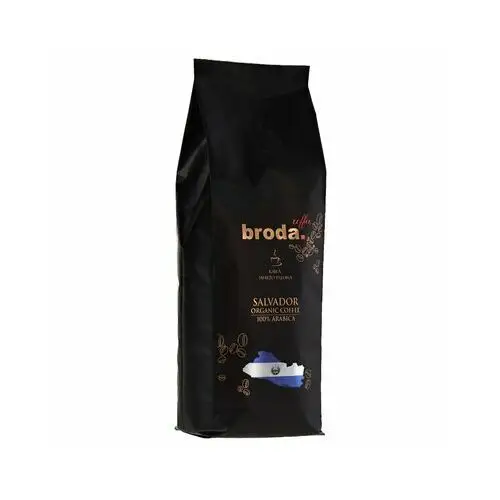 Broda coffee Kawa ziarnista salvador organic arabica 0.5 kg
