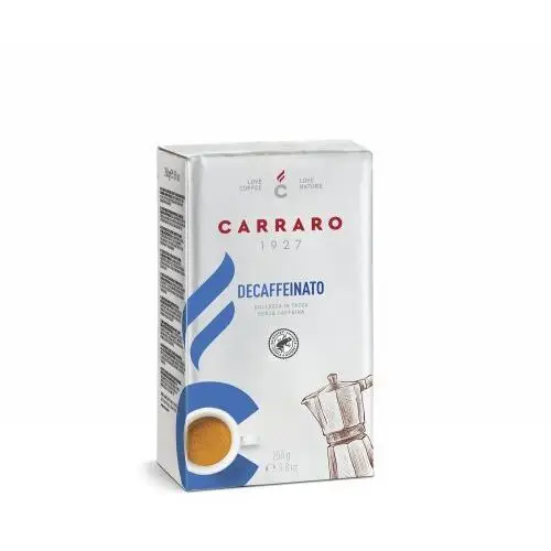 Carraro decaffeinato - bezkofeinowa kawa mielona 250g Carraro caffè s.p.a