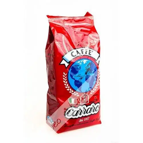 Carraro caffè s.p.a. Carraro globo rosso kawa ziarnista 1kg duza zawart. kofeiny świeżo palona 2