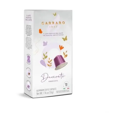 Carraro caffè s.p.a. Carraro gran crema nespresso - 10szt. - kapsułki aluminiowe 2