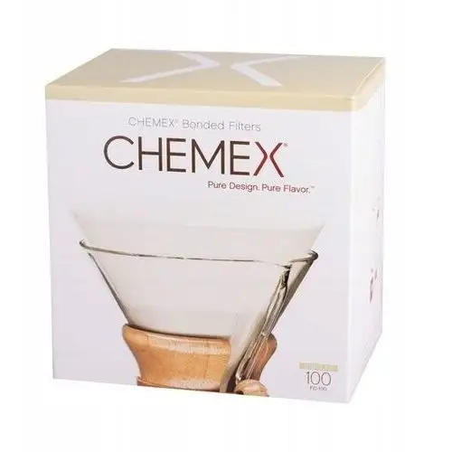 Chemex filtry papierowe okrągłe 6, 8, 10 filiżanek
