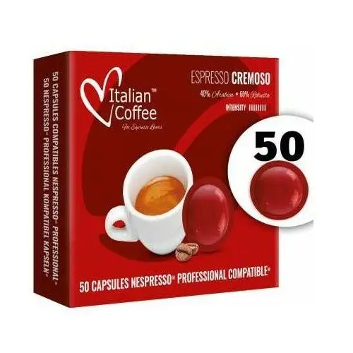 Cremoso kapsułki kompatybilne z systemem NESPRESSO PROFESSIONAL - 50 kapsułek 5