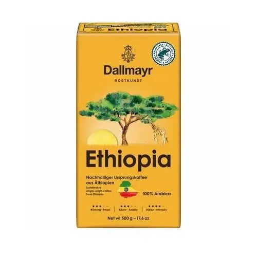 Kawa mielona ethiopia hvp 0.5 kg Dallmayr