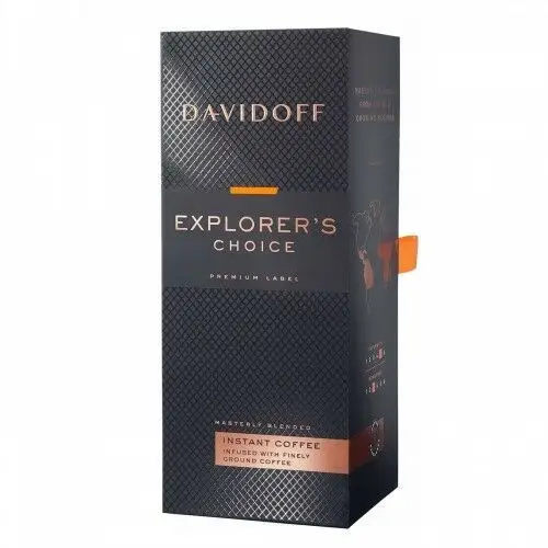 Kawa davidoff explorer's choice instant 100g rozpuszczalna - krótka data Davidoff cafe