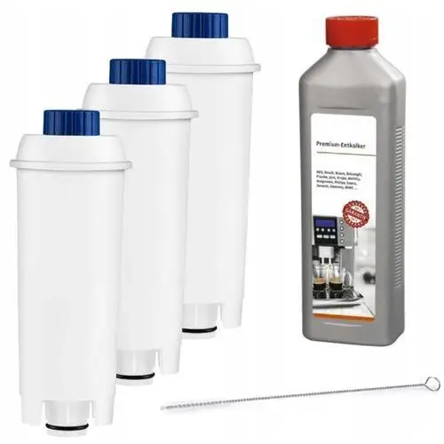 Descaler filtr do ekspresu Delonghi 3x odkamieniacz do ekspresu 1000 ml