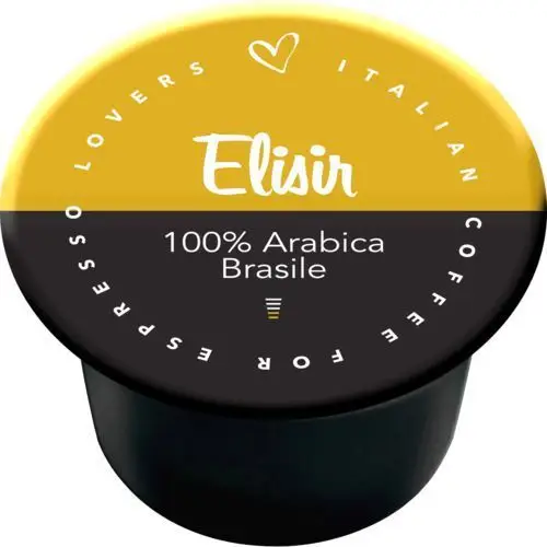 Elisir 100% arabica brasile - 50 kapsułek Kapsułki do lavazza blue