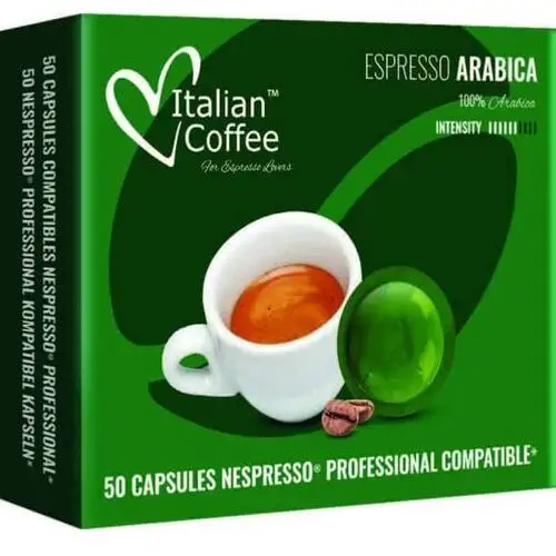 Espresso Arabica kapsułki kompatybilne z systemem NESPRESSO PROFESSIONAL - 50 kapsułek