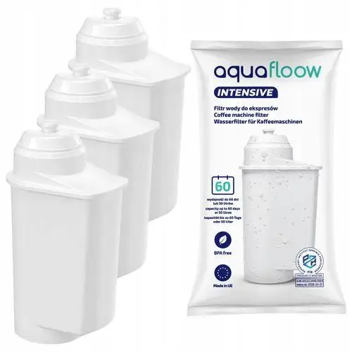 Filtr wody AquaFloow Intensive do ekspresu Siemens EQ6 EQ9 3 sztuki