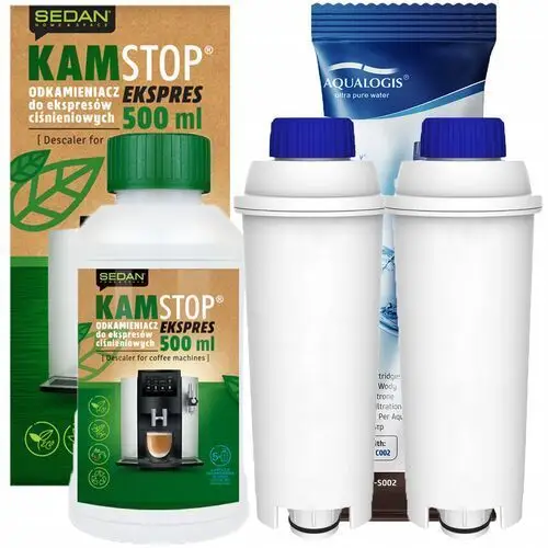 Filtr wody do ekspresu delonghi i odkamieniacz do Delonghi Kamstop 500 ml