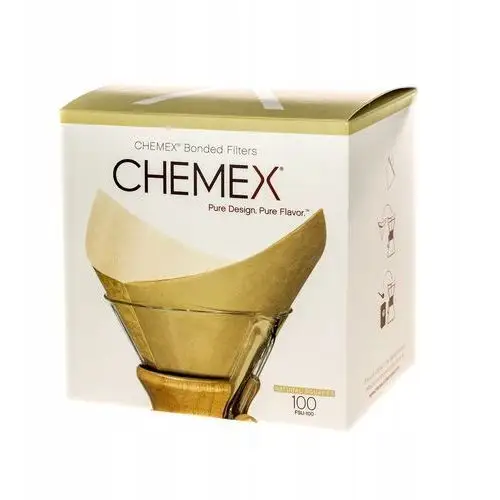 Filtry papierowe do kawy Chemex 6,8,10 Tz 100szt
