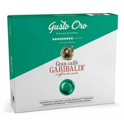 Garibaldi Gusto Oro Nespresso Professional - 50 kapsułek