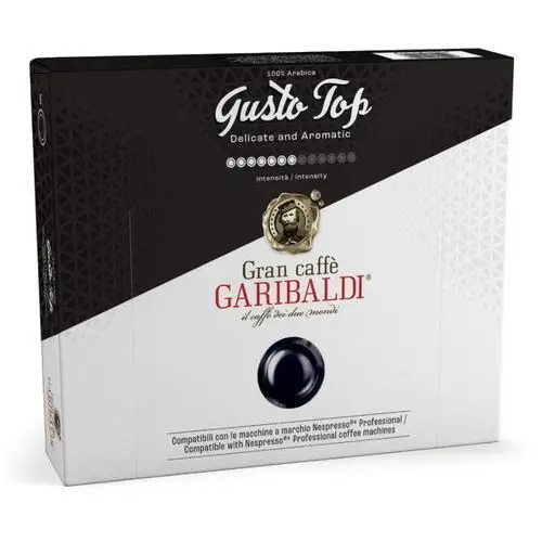 Garibaldi gusto top nespresso professional - 50 kapsułek Kapsułki do nespresso pro