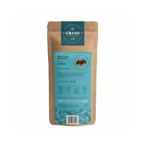 Kawa mielona brazylia santos orzech arabica 1 kg Grano tostado