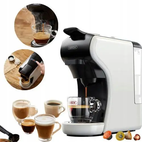 Hibrew H1A Kapsułkowy Ekspres Do Kawy 4W1 Nespresso Dolce Gusto Ese 19 Bar