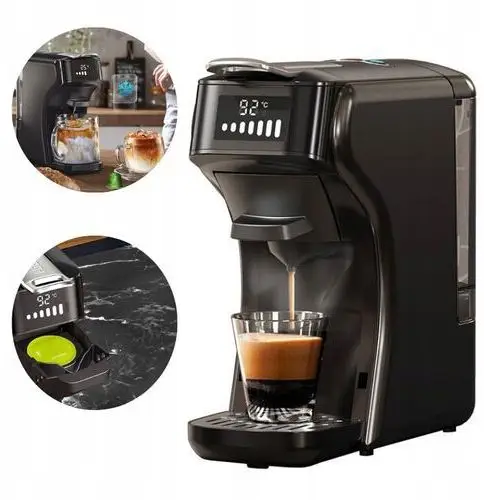 Hibrew H1B Ekspres Kapsułkowy Do Kawy 5W1 Dolce Gusto Nespresso 20 Barów